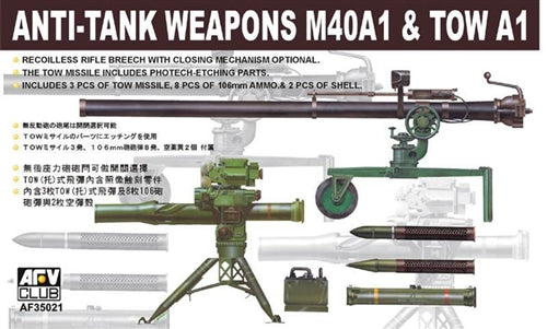 Anti-tank Weapons (106mm TOW) 1:35