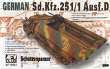 SdKfz 251/1 Ausf D Schutzenpanzer 1:35