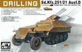 SdKfz 251/21 Ausf D Drilling MG151/20 1:35