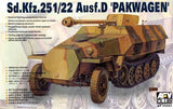 SdKfz 251/22 Ausf D Pakwagen late 1:35