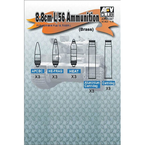 L/56 88mm Ammunition Set 1:35