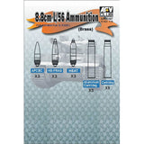 L/56 88mm Ammunition Set 1:35