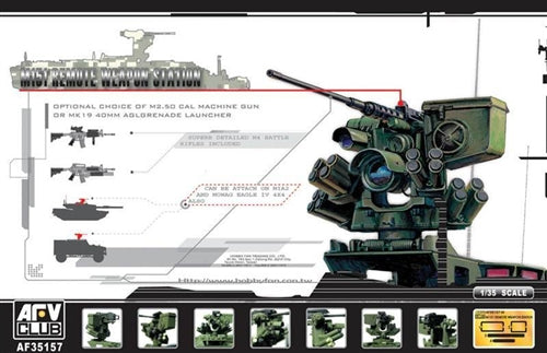 Remote Weapon Station (RWS) for MII26 ICV 1:35