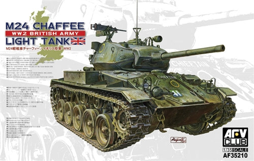 M24 Chaffee Light Tank WW2 British Army 1:35