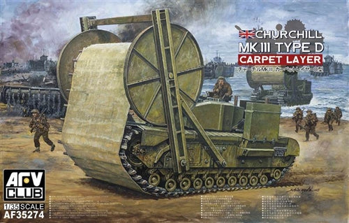 ARV Club Churchill Mk III TLC Carpet Layer Type-1/35 kit