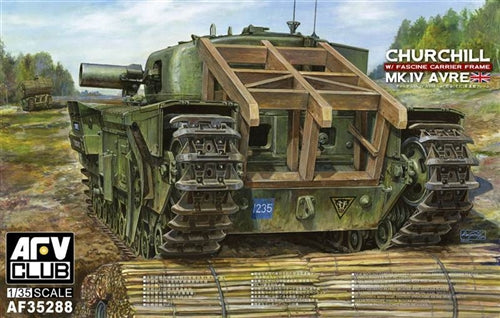 ARV ClubChurchill Mk IV AVRE w/Fascine Carrier Frame 1:35 kit