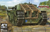 ARV ClubChurchill Mk IV AVRE w/Fascine Carrier Frame 1:35 kit