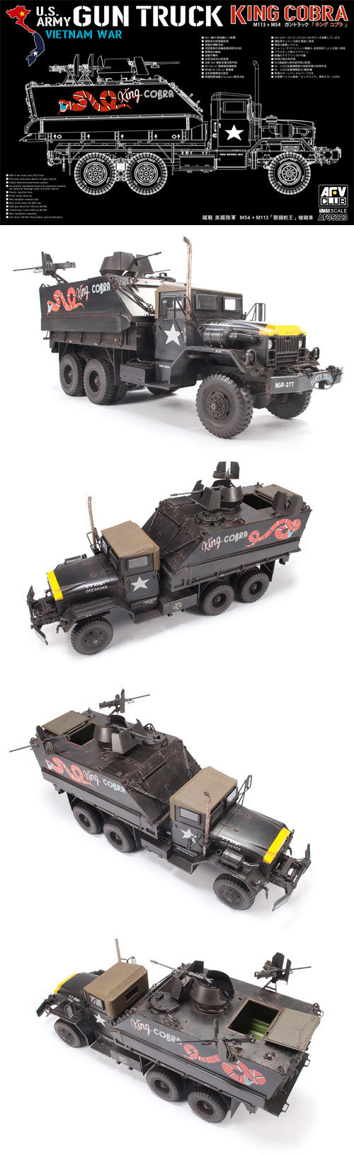 King Cobra Gun Truck (M54 + M113) 1:35