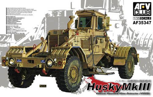 Husky Vehicle Mounted Mine Detector Mk III 1:35