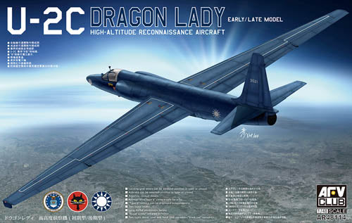 Lockheed U-2C Dragon Lady RoCAF Black Cat 1:48