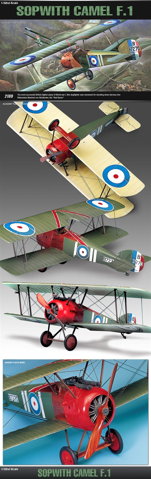 Sopwith Camel F.1 1:32