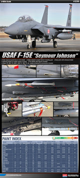 F-15E Seymour Johnson with 2 Figures & Armaments 1:48