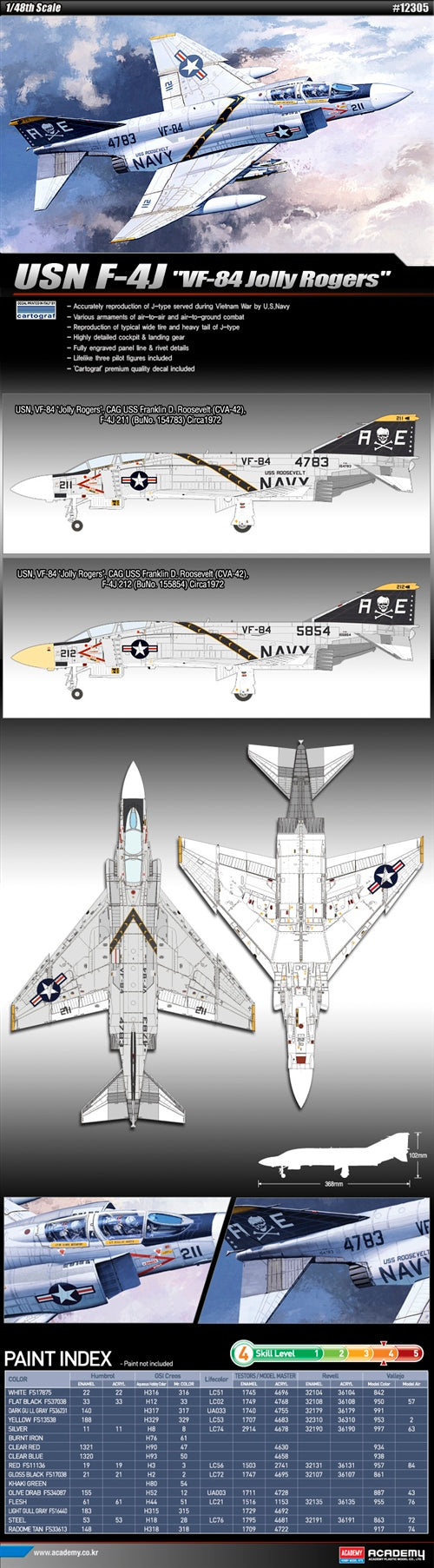 F-4J Phantom VF-84 Jolly Rogers 1:48