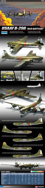 Academy B-29A USAAF Old Battler 1:72 kit