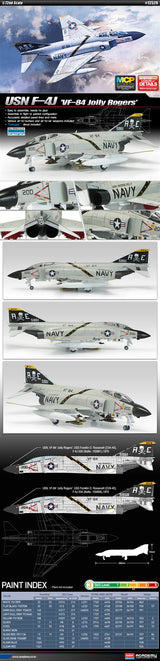 F-4J Phantom US Navy VF-84 Jolly Rogers 1:72