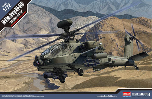 Academy AH-64D British Army Afghanistan kit - 1:72