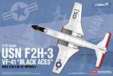 Banshee F2H-3 USN VF-41 Black Aces 1:72