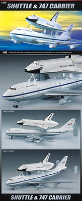 Space Shuttle & 747 1:288