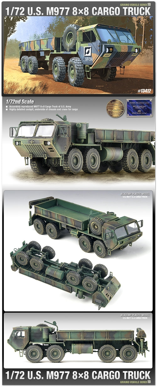 M977 Oshkosh 8x8 Cargo Truck 1:72