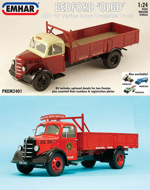 Bedford O Series LWB Dropside Truck 1:24