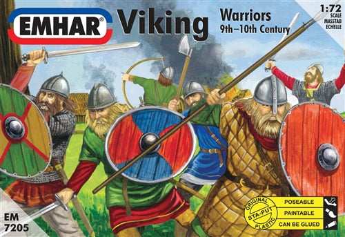 Vikings (12 poses 50 figures) 1:72