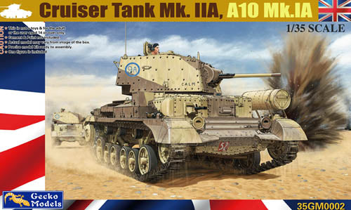 Cruiser Tank Mk IIA A10 Mk IA w/ figure 1:35