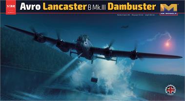 Plastic Kit HK Models 1:32 Scale Lancaster B Mk.III Dambuster  PKHK01E11