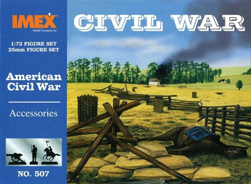 Civil War Accessories 1:72