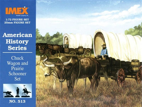 Chuck Wagon & Prairie Schooner 1:72