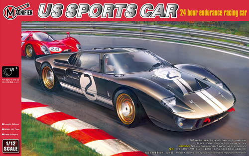 Magnifier 1/12 Ford GT Le Mans US Sports Car MAG00019