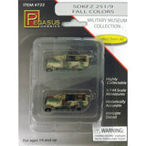 SdKfz 251/9 Fall Colors (qty 2) 1:144