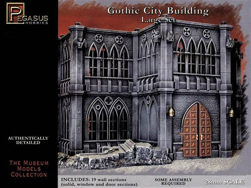 Gothic City Building large 28mm