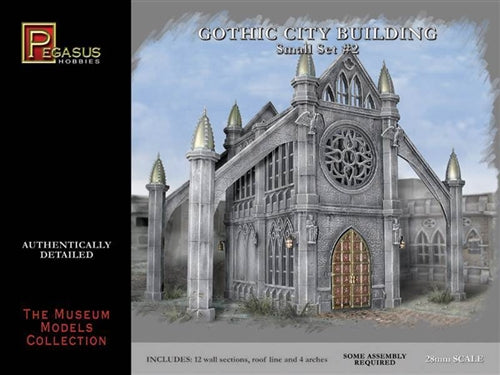 Gothic City Building Small Set 2 28mm