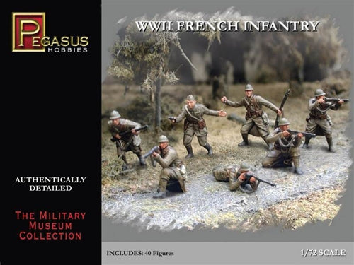 French WWII Infantry 1:72