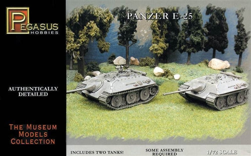 E-25 German Tank (2 per box) 1:72