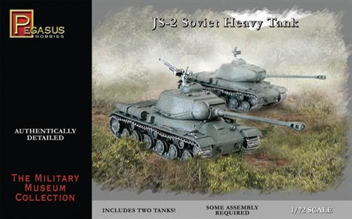 IS-2 Tank (2 per box) 1:72