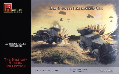 BA-6 Armoured Cars (2 per box) 1:72