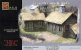 Russian Farm Houses (1 big 1 small) 1:72