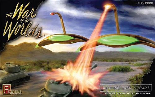 Pegasus 1/144 War of the Worlds Diorama kit PEG9002