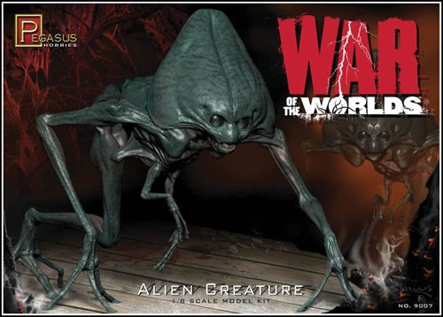 Pegasus 1/8 War of the Worlds Alien Figure kit PEG9007