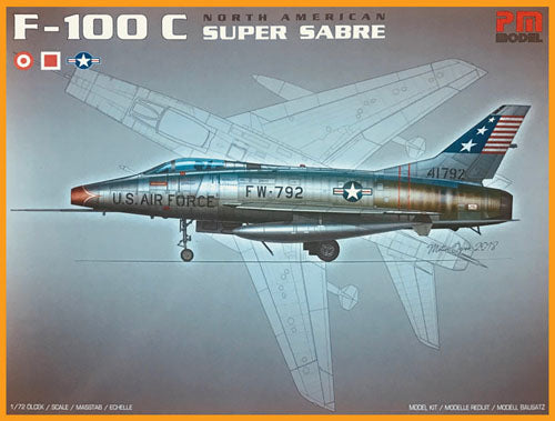 North American F-100C Super Sabre 1:72