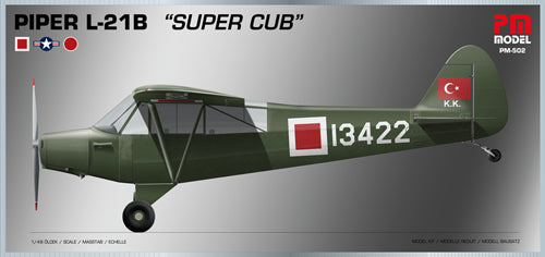 Piper L-21B Super Cub 1:48