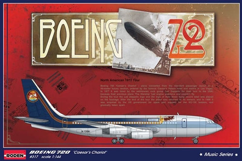 Boeing 720 Caesars Chariot Bee Gees USA 1979 1:144