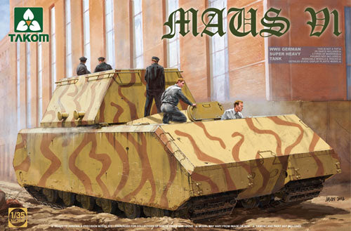 Takom 1/35 WWII German Super Heavy Tank Maus V1 02049