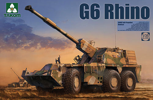 Takom 1/35 G6 Rhino SANDF Self-propelled Howitzer 02052