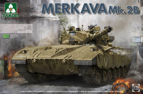 Takom 1/35 Israeli Main Battle Tank Merkava Mk 2B 02080