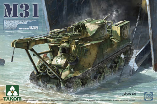 Takom 1/35 M31 US Tank Recovery Vehicle 02088