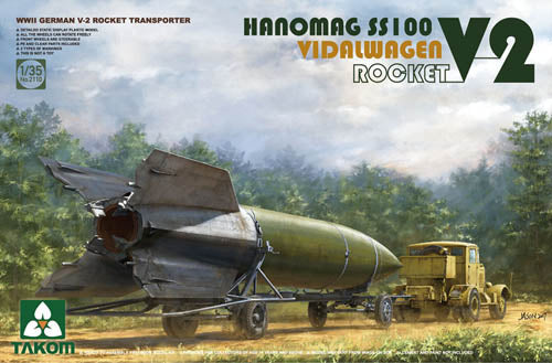 Takom 1/35 V-2 Rocket Vidalwagen Hanomag SS100 02110