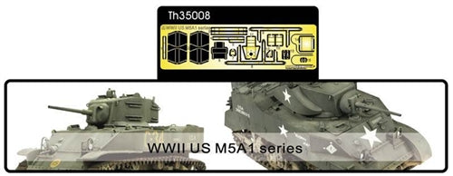 M5A1 PE for Light Guard & Detail Up Set 1:35