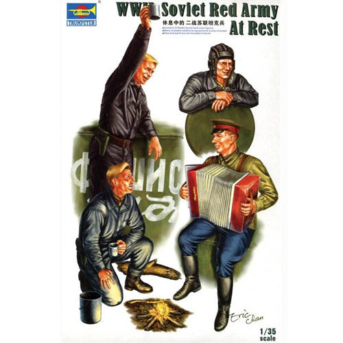 Soviet WWII Red Army Tank Soldiers 1:35